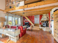 NORD LYON,BEAUJOLAIS PIERRES DOREES,MAISON DE HAMEAU, 110 m2 hab,4 chambres, jardin, vue — photo 4