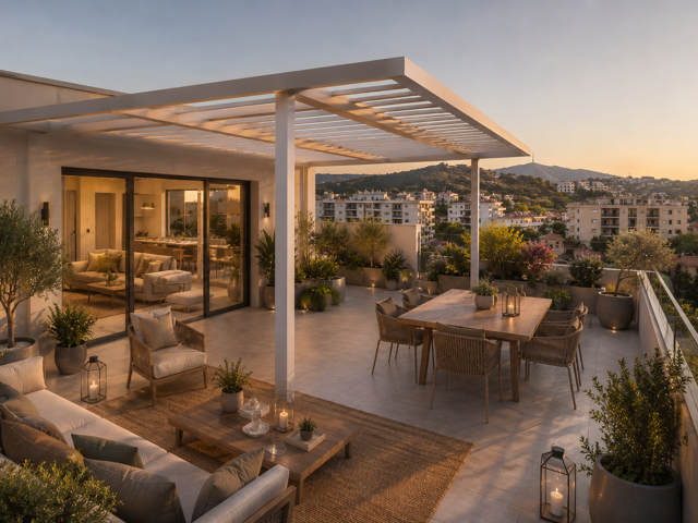 4 PIÈCES UNIQUE AVEC VASTE ESPACE EXTÉRIEUR AU CŒUR DU 9ÈME ARRONDISSEMENT DE MARSEILLE — photo du bien