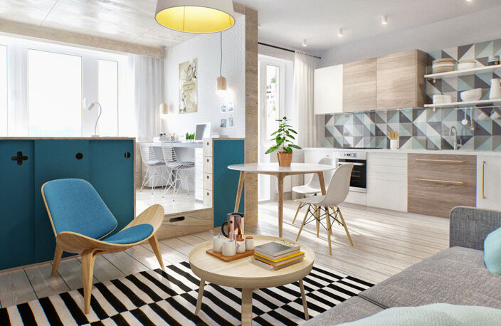 A VISITER ! T3 63M2 NEUF EN RDC AVEC BELLE TERRASSE DE 20M² — photo 2