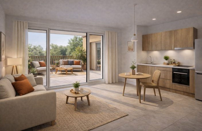 AU COEUR DU QUARTIER SAINT-ANNE ! CHARMANT T2 AVEC SON ÉSPACE ÉXTÈRIEUR ! — photo 2