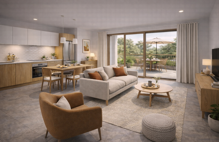 BELLE OPPORTUNITÉE AU COEUR DE SAINT- ANNE ! MAGNIFIQUE T3 AVEC ÉSPACE ÉXTÈRIEUR ! — photo 2