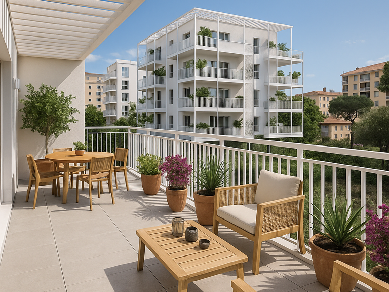 CONFORT FAMILIAL & ESPACE : SUPERBE T3 NEUF AVEC SÉJOUR XXL ET LOGGIA — photo 1