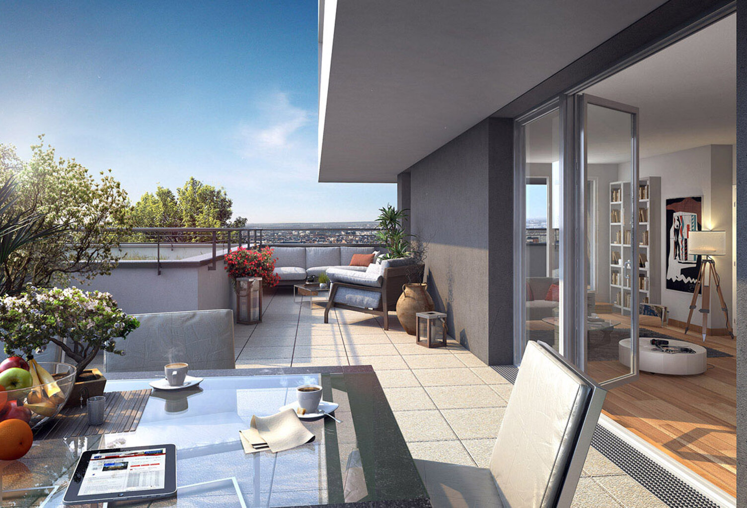 --DERNIER T5 6EME ETAGE PROCHE DU PARC DE LA MAISON BLANCHE — photo 1
