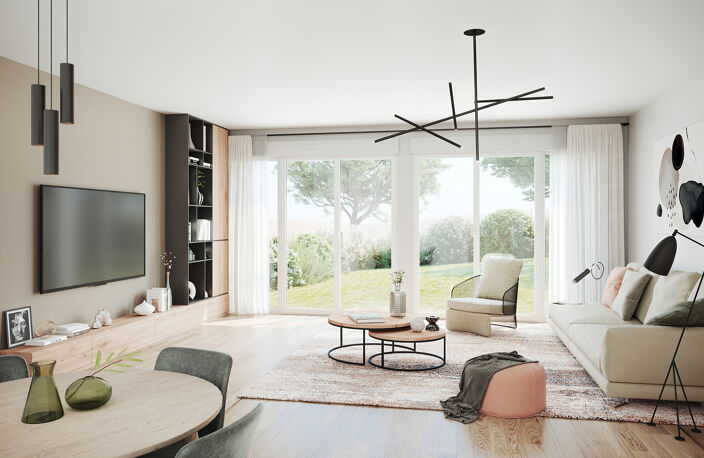 EXCEPTIONNEL PRADO 2 - GRAND T3 95M² AVEC JARDINS 200M² — photo 2