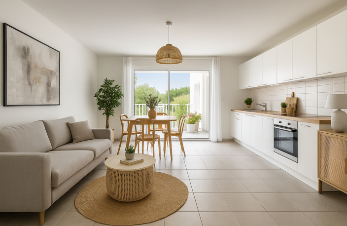GRAND T2 AVEC TERRASSE – ESPACE, LUMIÈRE & CALME AU CŒUR DU 12e — photo 4