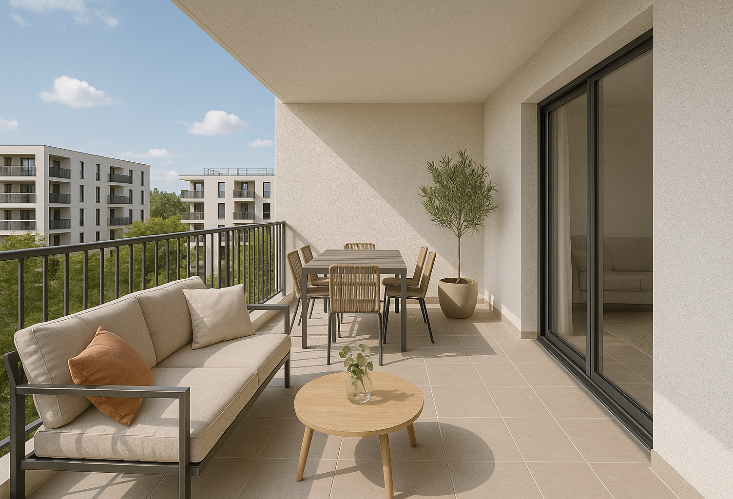 GRAND T3 77M² + 2 BOX RESIDENCE PARC BORELY HAUT DE GAMME 13008 MARSEILLE — photo 1