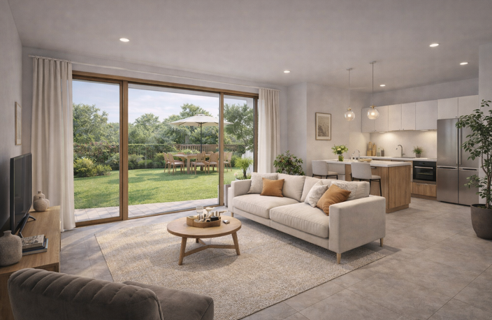 IMMENSSE T4 AU COEUR DE LA SEIGNEURIE AVEC UN MAGNIFIQUE JARDIN ! — photo 2
