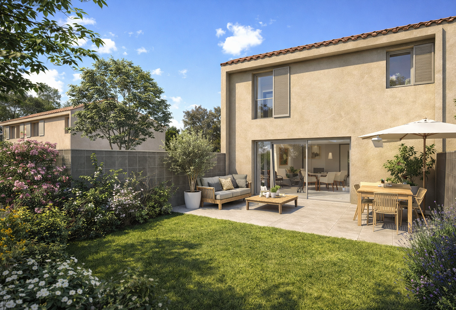 MAGNIFIQUE OPPORTUNITÉE ! DEVENEZ PROPRIÉTAIRE D'UNE MAISON NEUVE AU COEUR DE BOUC BEL AIR ! — photo 1