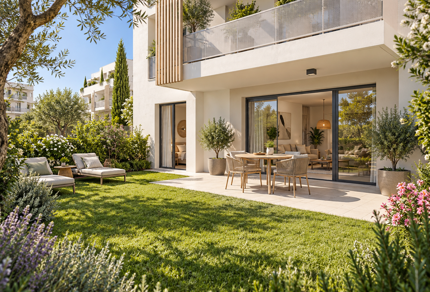 MARSEILLE 08 - T2 37M² AVEC JARDIN   — photo 1