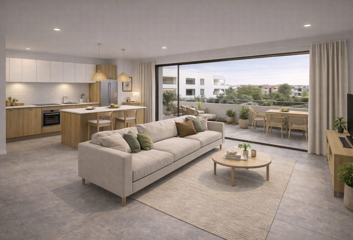 MARSEILLE 10E - T3 DE 80M² AVEC LOGGIA GÉNÉREUSE - TVA 5,5% — photo 1