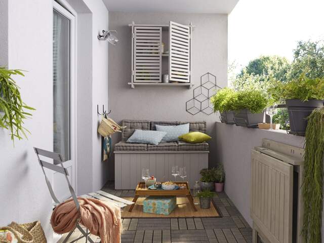 RARE ! ECOQUARTIER LES HAUTS DE STE MARTHE - STUDIO DE 30M² AVEC JARDIN PRIVATIF — photo du bien