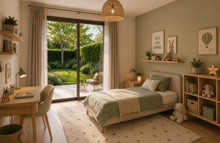 SUCCÈS COMMERCIAL ! MAGNIFIQUE T3 REZ DE JARDIN AU COEUR DU BAGUIER ! — photo 4