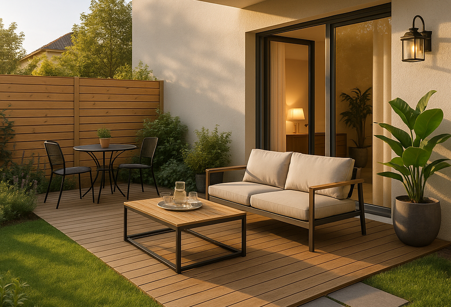 SUPERBE T2 DE 60M² EN REZ DE JARDIN DANS LE QUARTIER DU REDON PROCHE DE TOUTES LES COMMODITES — photo 1