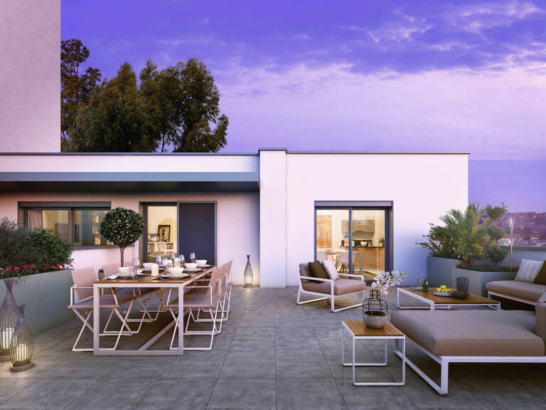 T4 PRESTIGIEUX DERNIER ETAGE PLEINE VUE MER DEPUIS SA TERRASSE EXCEPTIONNELLE DE 100M²  — photo 1