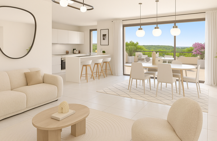 VIVEZ LES SOMMETS DE L'ÉLÉGANCE : VOTRE DUPLEX D'EXCEPTION AVEC DOUBLE HAUTEUR SOUS PLAFOND — photo 2