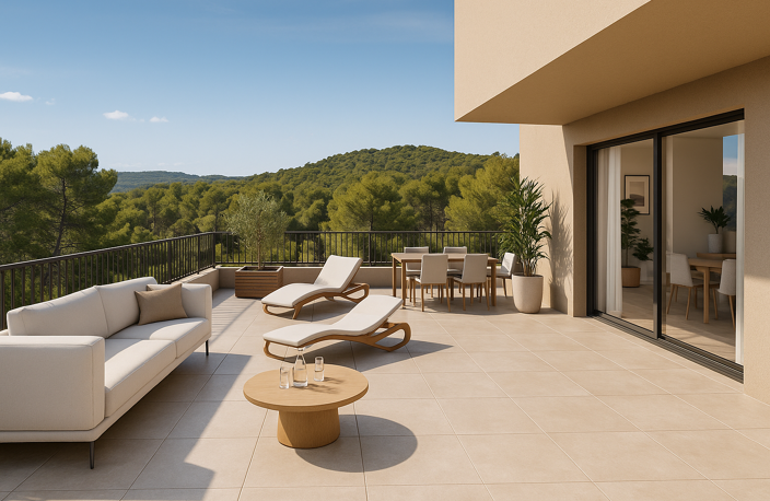 VOTRE COUP DE CŒUR AVEC TERRASSE AU CALME ABSOLU – MARSEILLE 12e — photo 3
