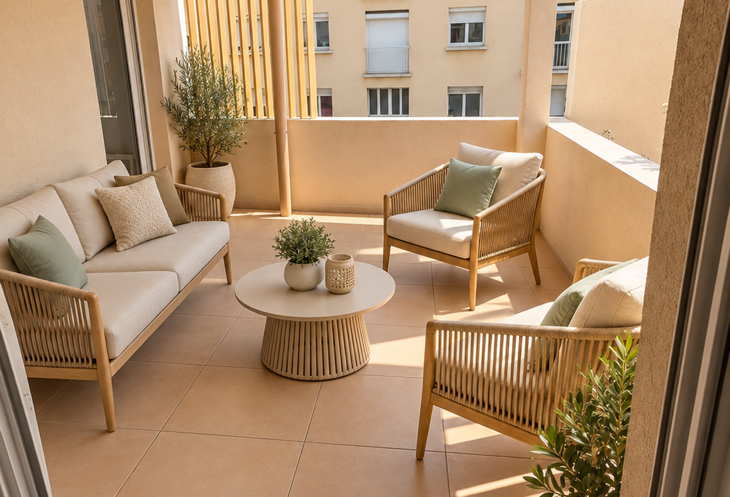 T3 LUMINEUX AVEC GRAND BALCON À BÉZIERS — photo 1