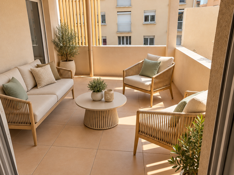 T3 LUMINEUX AVEC GRAND BALCON À BÉZIERS — photo 1