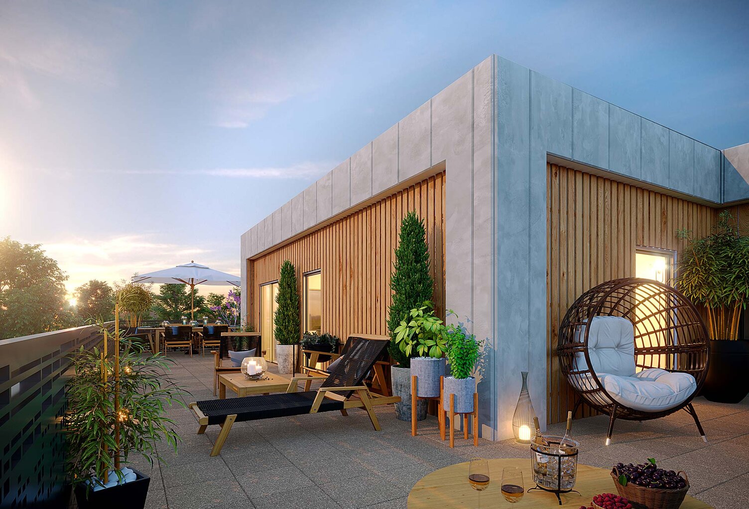 PEPITE! TERRASSE SUD-EST DE 25M² DANS SECTEUR ULTRA PRISE - VUE DEGAGEE - PREMIUM — photo 1