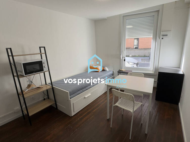 Studio rénové de 15 m² à louer  Valenciennes — photo 1