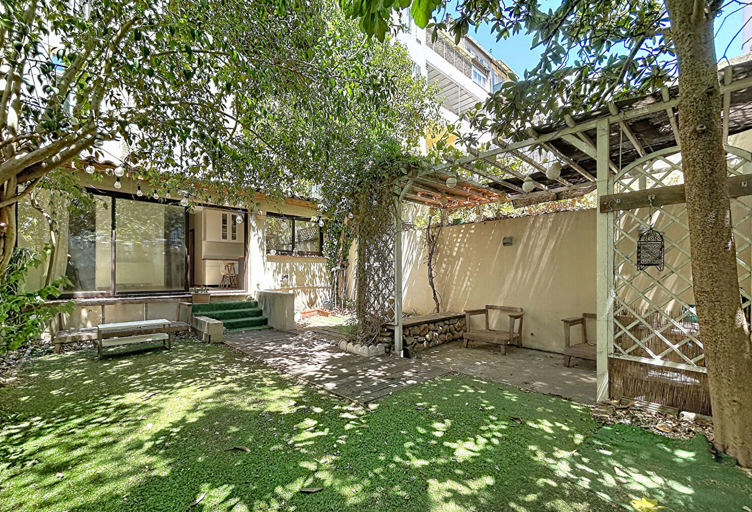 Vends appartement 3 pièces avec jardin exposé Sud secteur CHAVE — photo 1