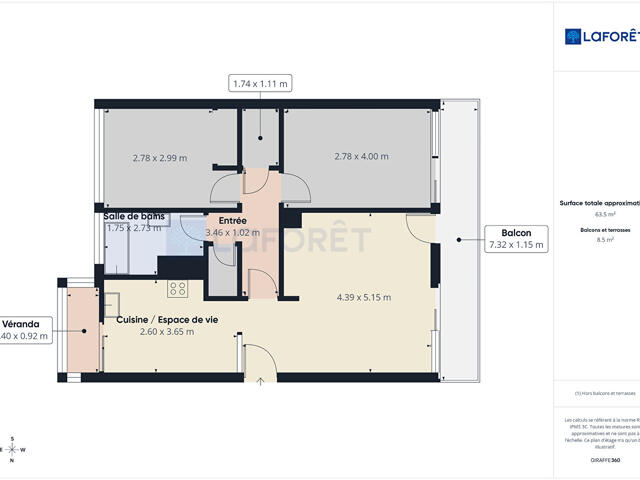Appartement proposé à La Trinité