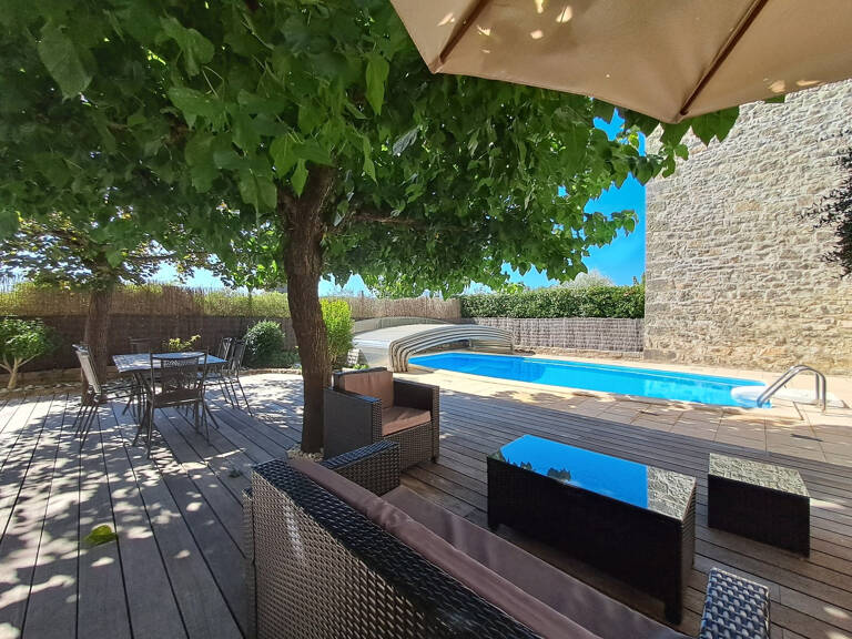 Magnifique maison en pierre avec piscine en Ardèche — photo 1
