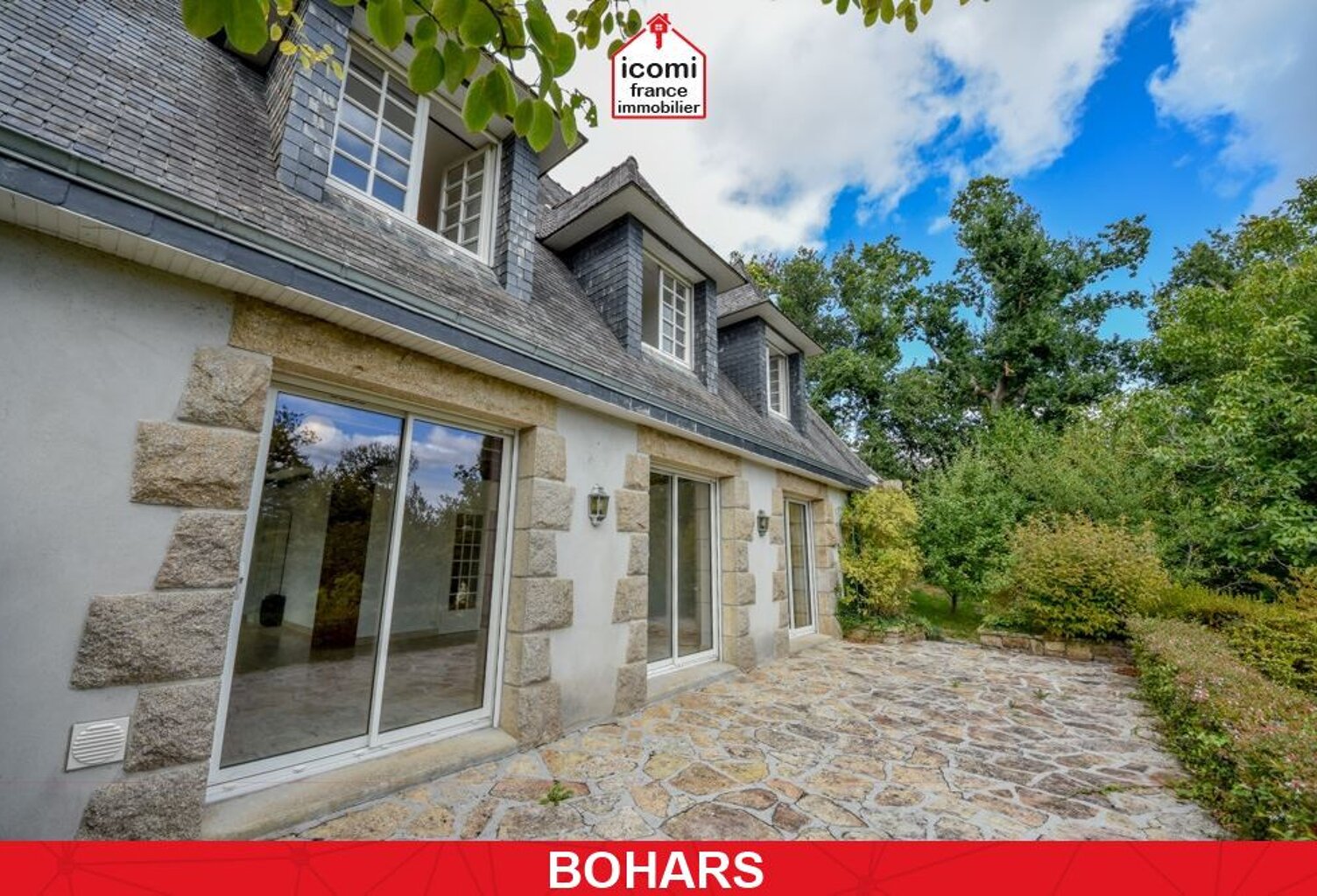 FINISTERE - Bohars (29820) - A VENDRE - MAISON INDIVIDUELLE T8 183M² - 6 CHAMBRES - NOMBREUSES POSSIBILITES - SOUS-SOL INTEGRAL SUR TERRAIN DE 2250M² — photo 1