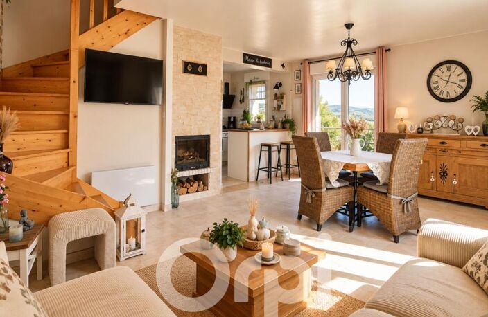 GOLINHAC – Charmante maison mitoyenne en pierre avec vue panoramique, grangette, étang avec source et plus de 7 000 m² de terrain attenant — photo 5