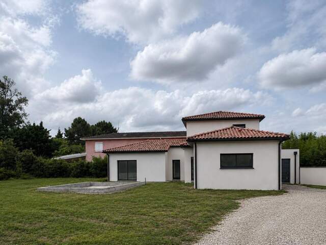 Maison contemporaine récente de 150m2 avec piscine - Pompertuzat — photo du bien