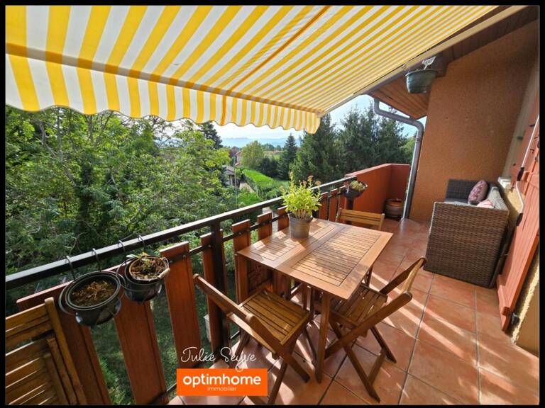 Appartement T4 Duplex 90 m² (110 m² utiles) Vue Mont-Blanc, balcon, cave et deux parkings — photo 1