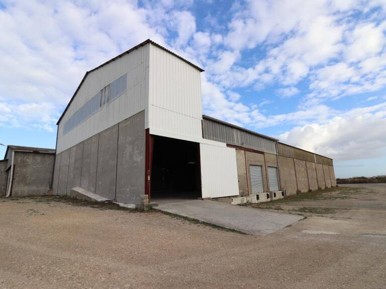 A LOUER HANGAR PLATEFORME LOGISTIQUE SECTEUR DE ROCHEFORT (17) — photo 1