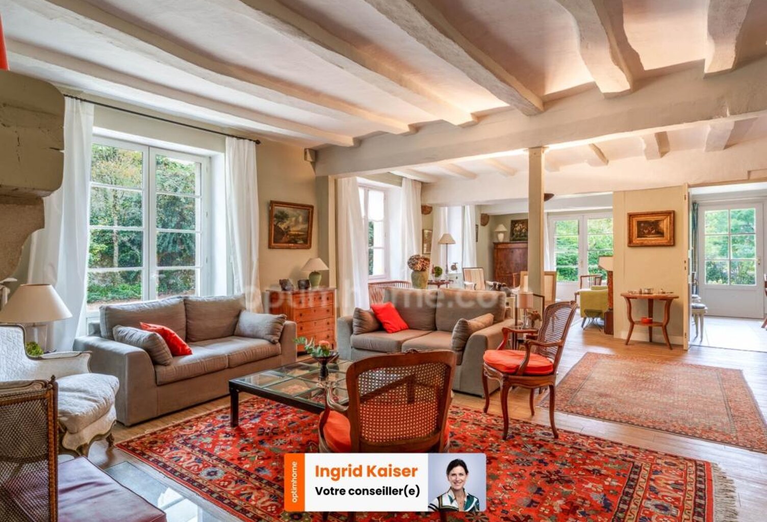 EXCLUSIVITE - LONGERE DE CARACTERE - ST CYR SUR LOIRE - COTTAGE PARK - 5 CHAMBRES — photo 1