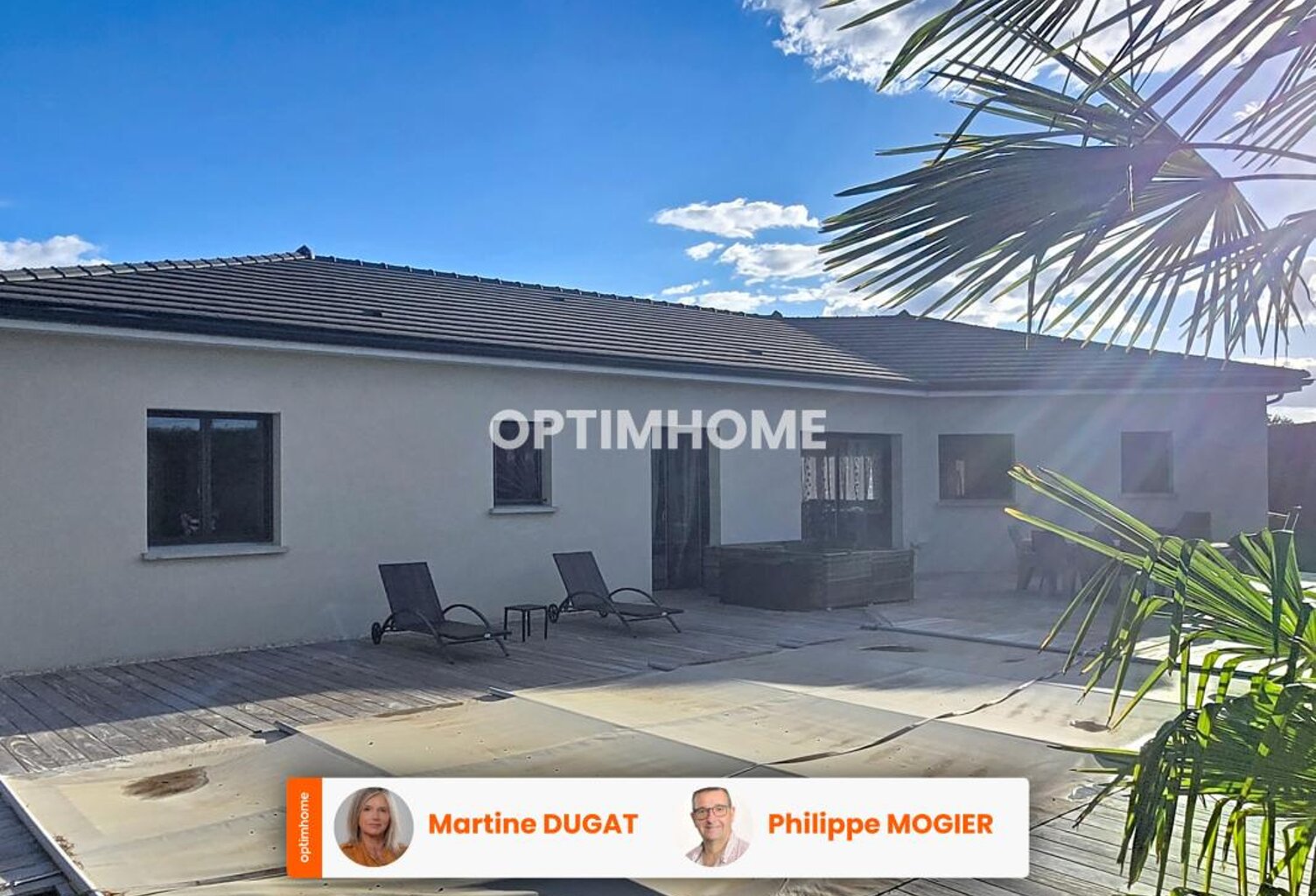 St Remy en Rollat 03 - Maison de plain-pied, 162 m2, 3 chambres, suite parentale, terrain, piscine — photo 1