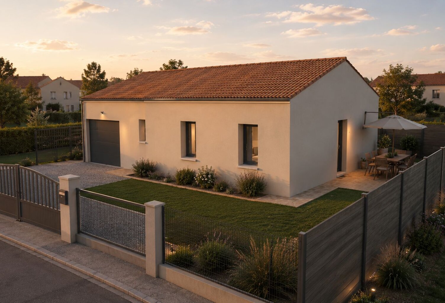 Projet de construction d'une maison 80.07 m² avec terrain à MONS (63) — photo 1