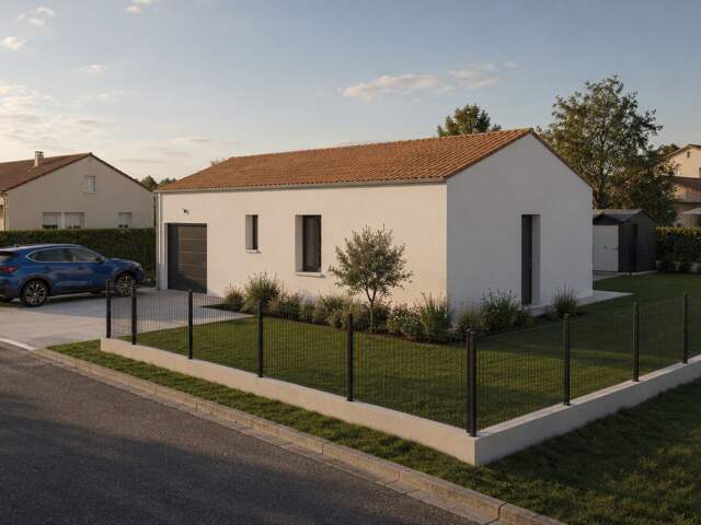 Projet de construction d'une maison 49.47 m² avec terrain à MARINGUES (63) — photo du bien