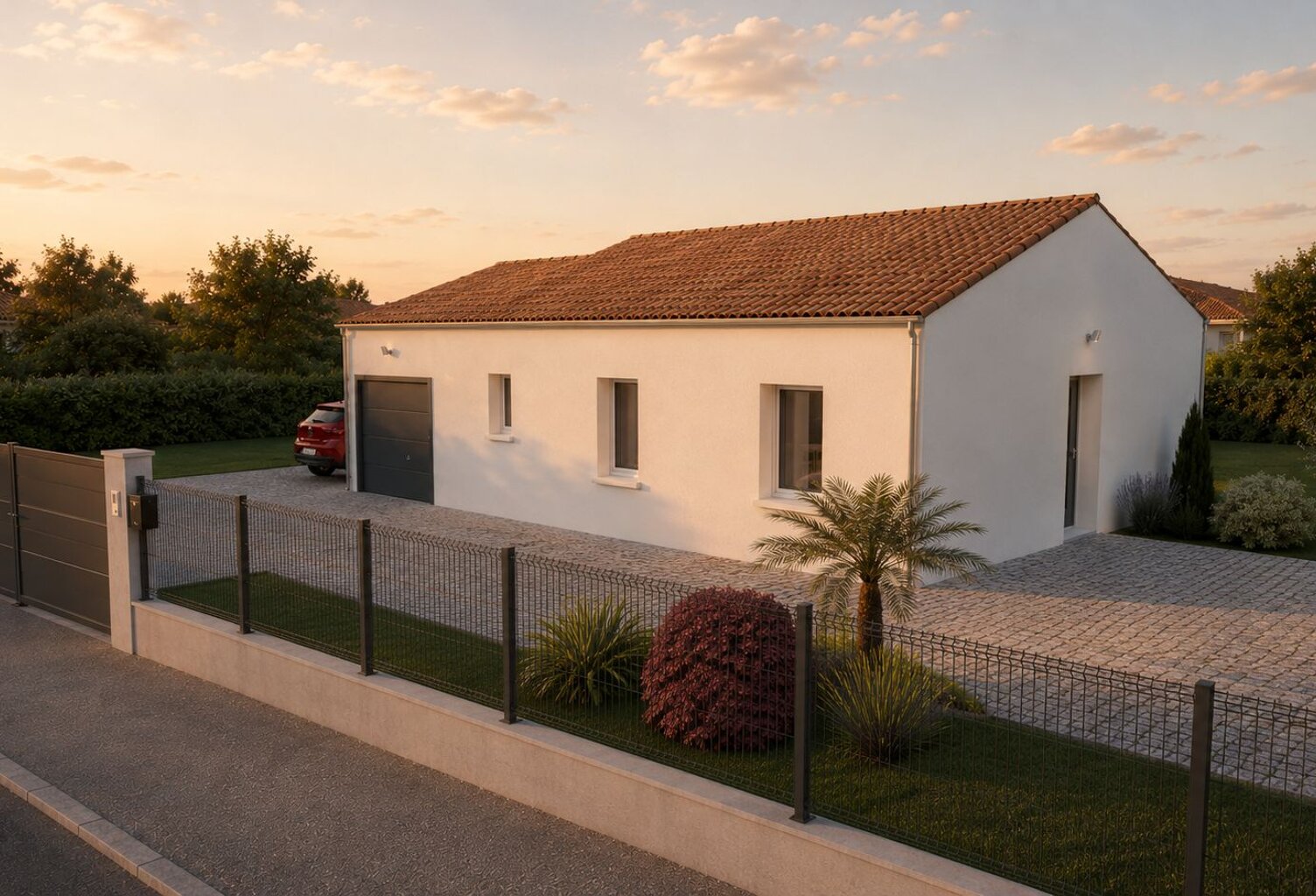 Projet de construction d'une maison 89.33 m² avec terrain à LEZOUX (63) — photo 1