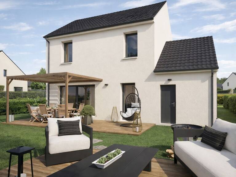 Projet de construction d'une maison 92.62 m² avec terrain à JOZE (63) — photo 1