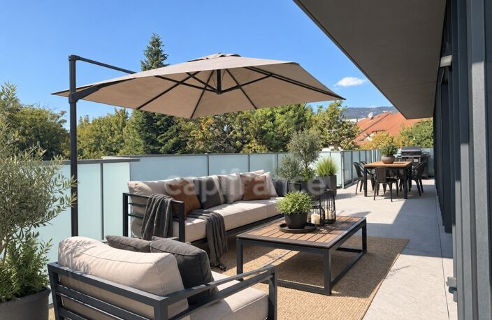 Appartement à vendre 5 pièces DIVONNE LES BAINS (01) - 135m2, terrasse (83m2), cave, 2 box fermés — photo 3