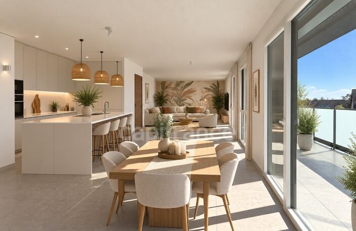 Appartement à vendre 5 pièces DIVONNE LES BAINS (01) - 135m2, terrasse (83m2), cave, 2 box fermés — photo 5