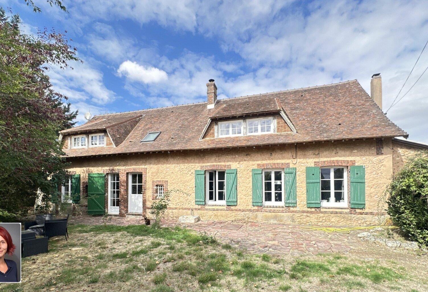 Pontgouin - 28190 - Longere renovée 4 chambres, bureau, 197 m², terrain - — photo 1