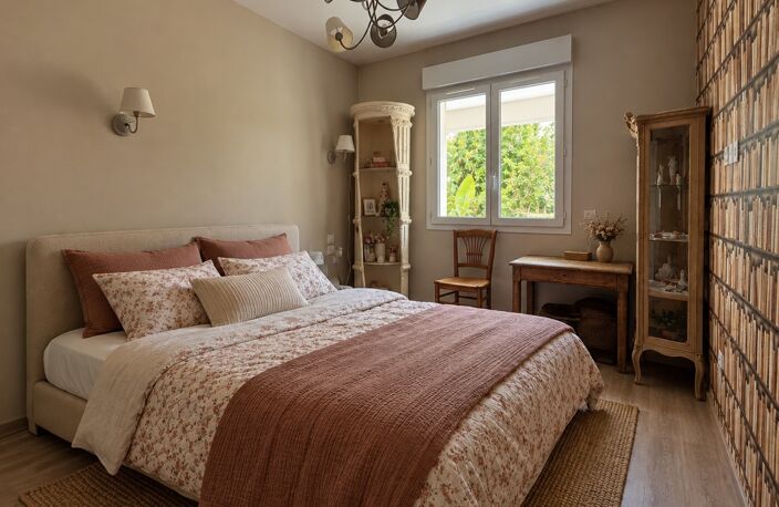 BEAUREPAIRE (38)– MAISON DE PLAIN-PIED – 3 CHAMBRES — photo 4