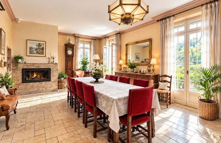 MERDRIGNAC (22) – Élégante maison de maître avec 7 chambres, véranda, dépendances et parc arboré de plus de 2 700 m² — photo 4