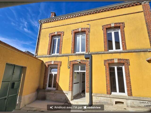 VERZY, Maison de charme à vendre de 160m² avec cour fermée — photo du bien