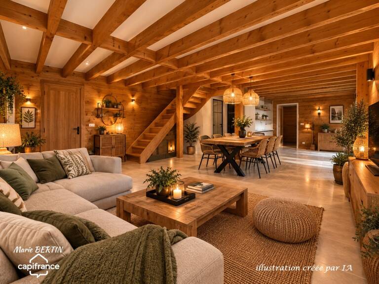 Maison bois à vendre 5 pièces PERIGNE (79) — photo 1