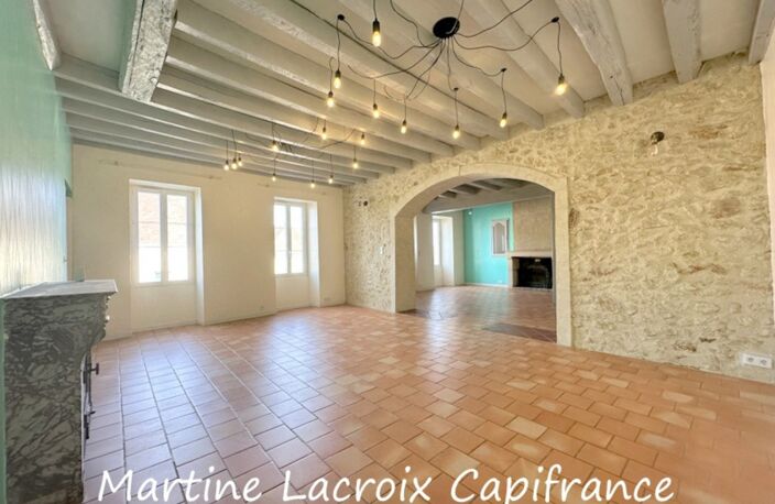 Dpt SARTHE (72), à vendre SCEAUX SUR HUISNE (72) - MAISON BOURGEOISE  P8 de 220 m² - Terrain de 1000 M² — photo 2