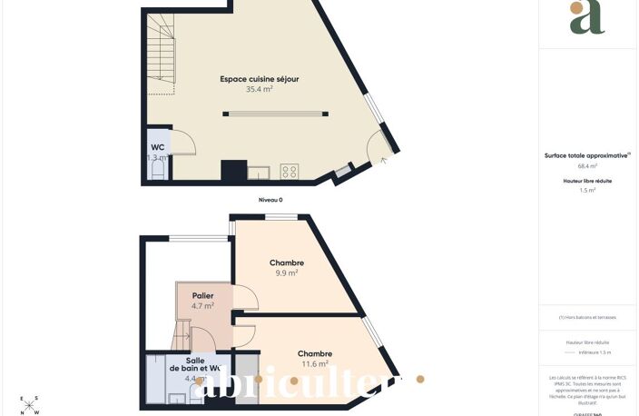 Appartement duplex avec terrasse, 2 parkings en vente à Eaubonne 95600 — photo 3