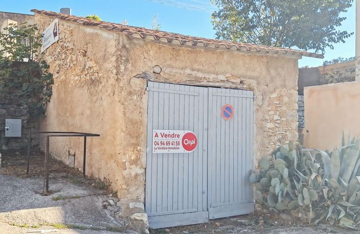 GINASSERVIS (83560) – Remise en pierre de 26 m² avec mezzanine : Garage, stockage ou atelier — photo 2