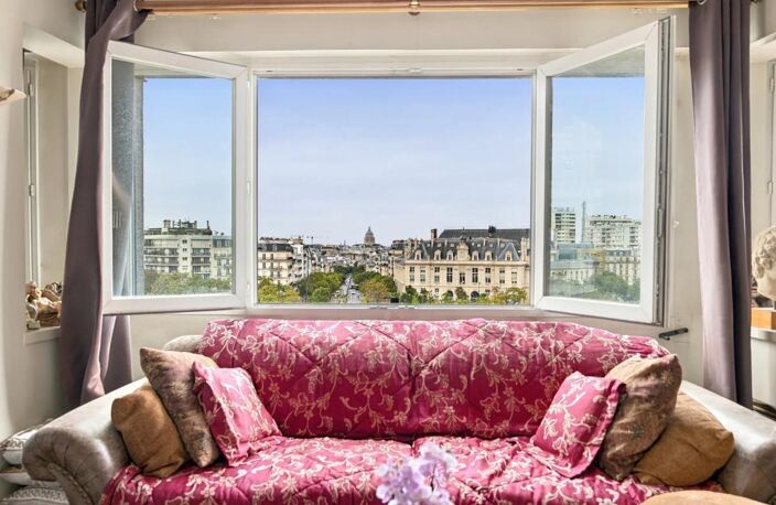 Paris 13e – Place d’Italie - 5 pièces de 99 m² - vue panoramique — photo 3