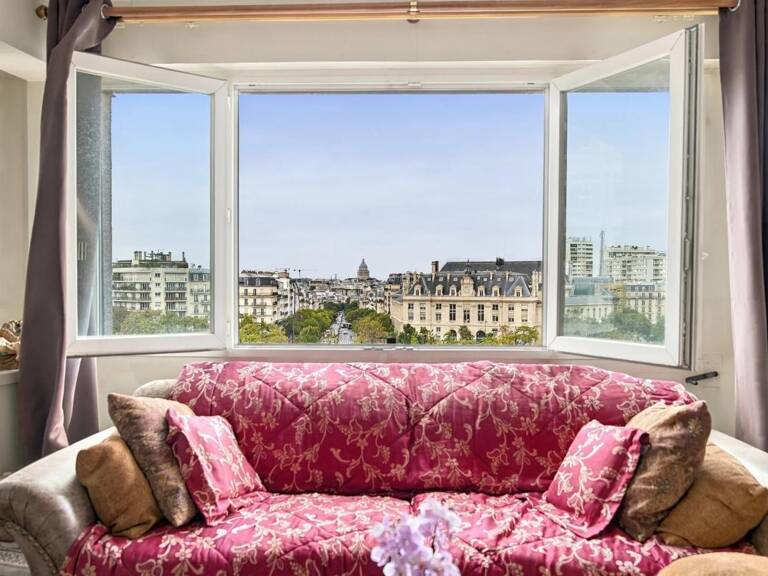 Paris 13e – Place d’Italie - 5 pièces de 99 m² - vue panoramique — photo 1